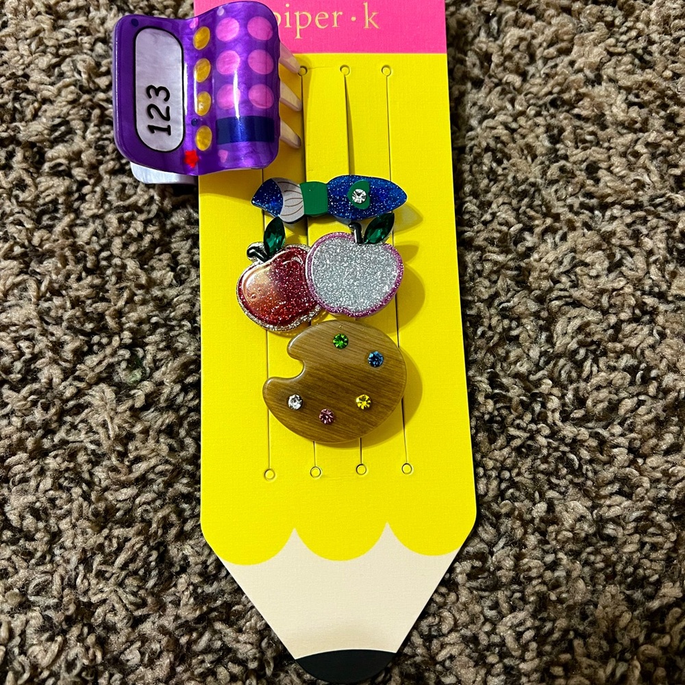 Piper K Tjmaxx back to school hair clips